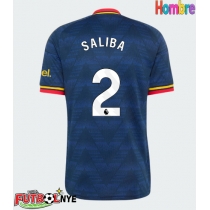 Camiseta Arsenal William Saliba #2 Visitante Equipación 2026-27 manga corta